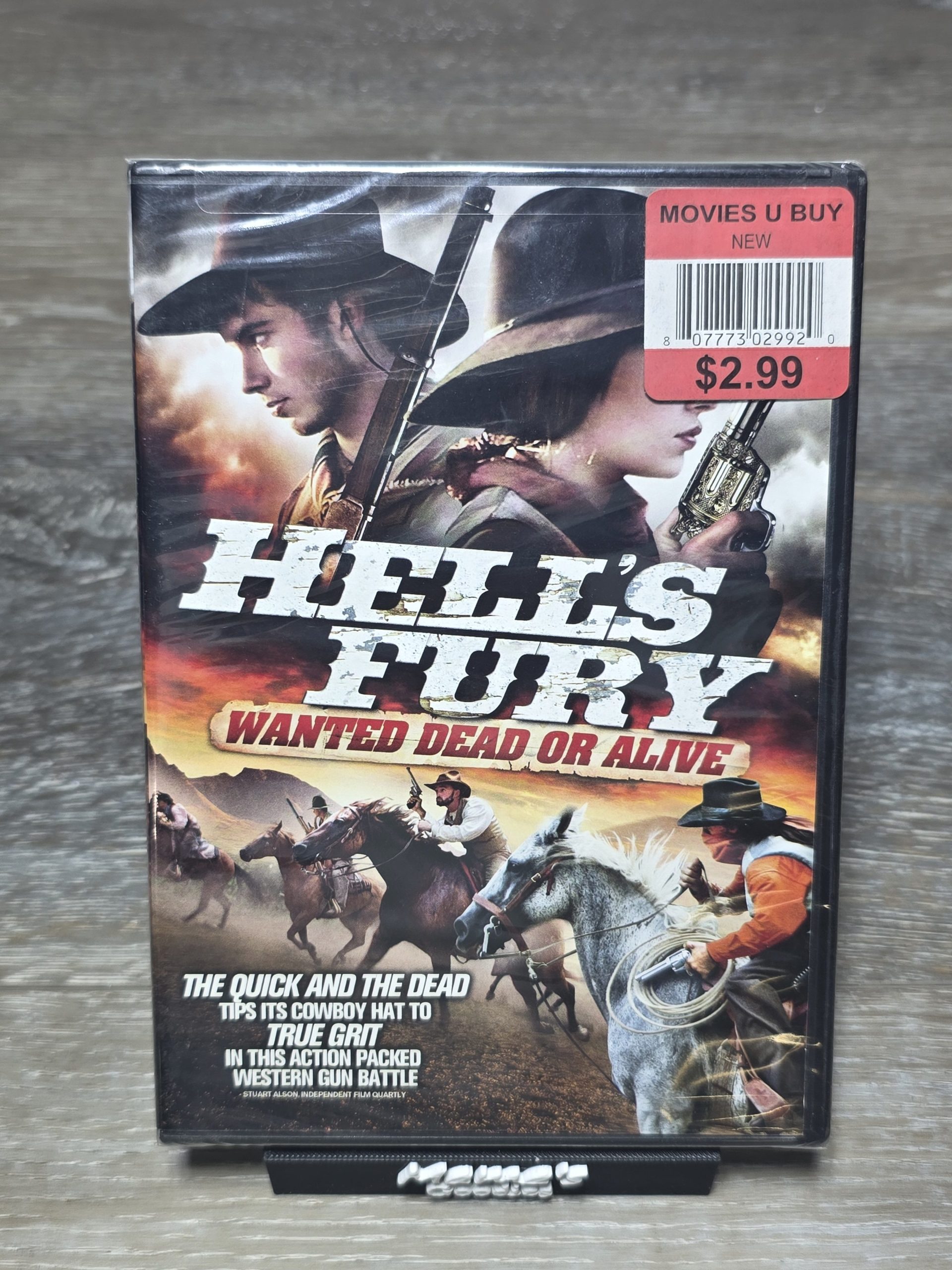 Hell's Fury Wanted Dead or Alive DVD 2012 Widescreen PG-13