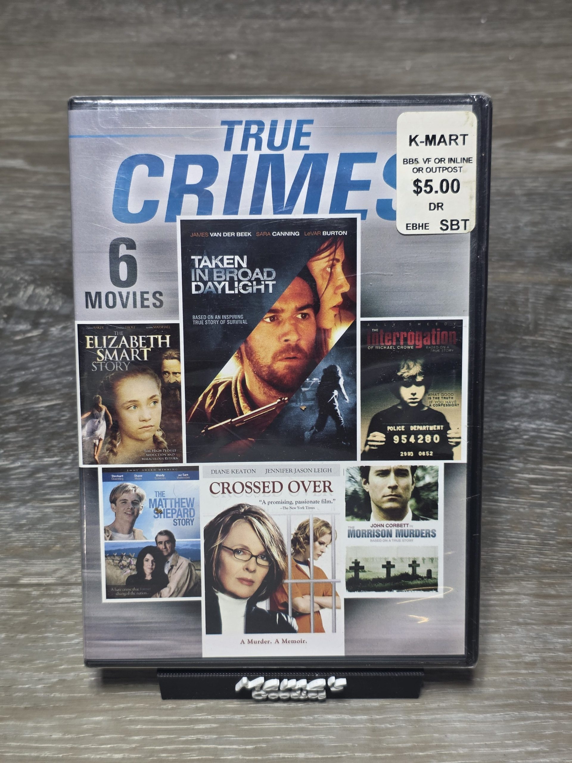 True Crimes 6 Movie Collection DVD 2012 Echo Bridge