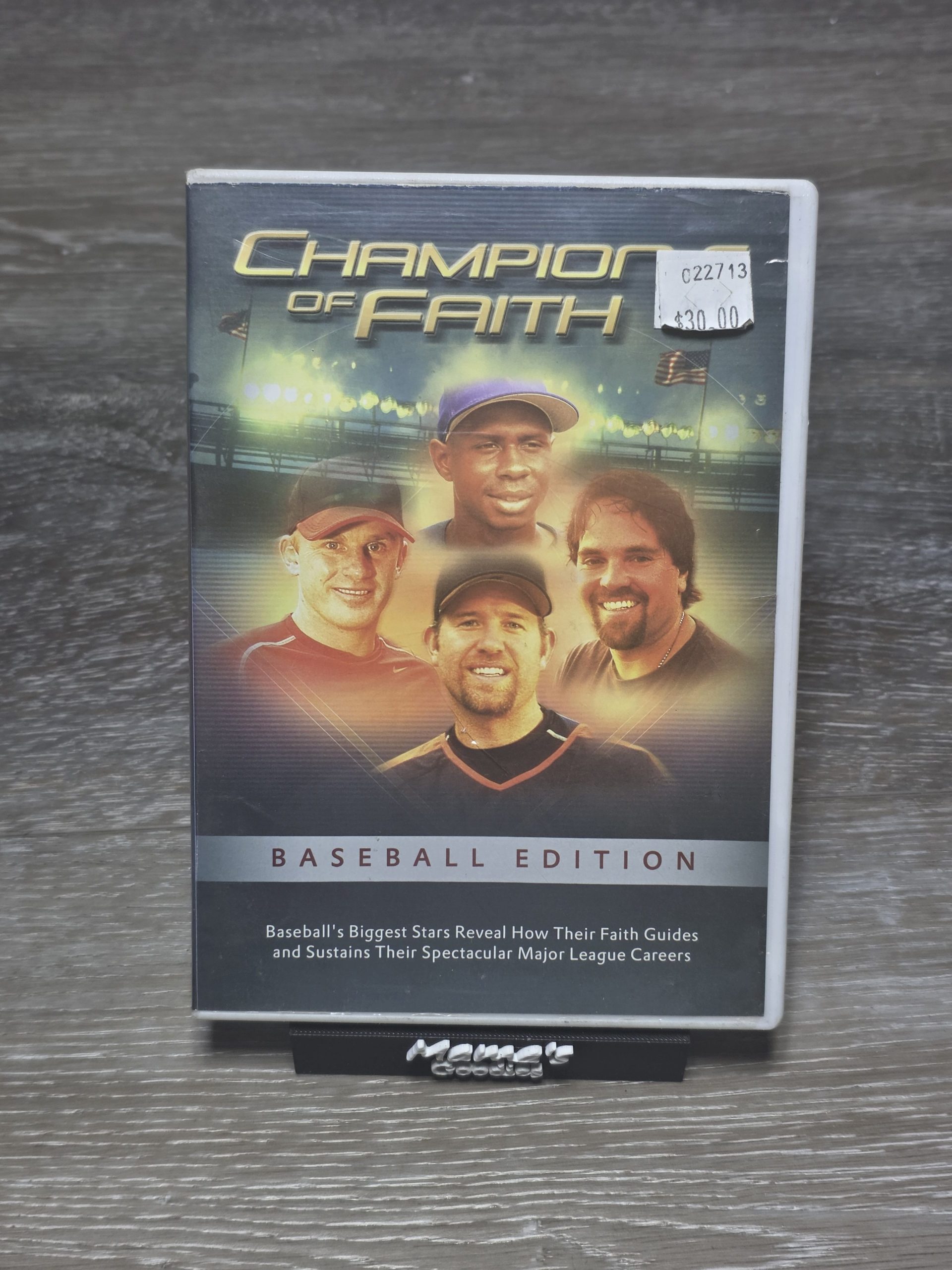 Champions of Faith: Baseball Edition DVD Mike Piazza 2007
