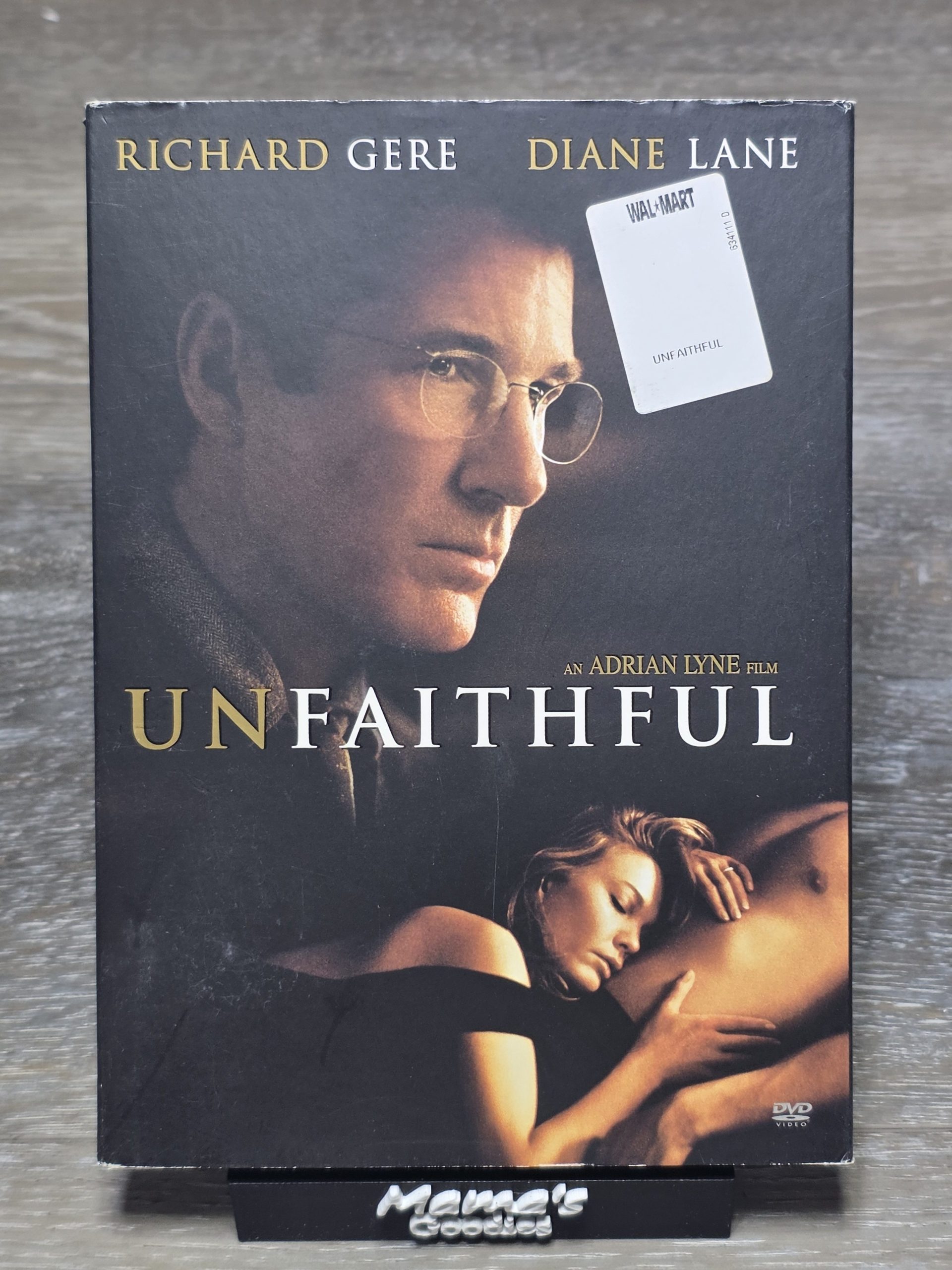 Unfaithful DVD Full Screen Special Edition Richard Gere Diane Lane