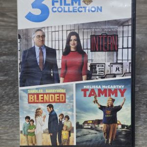 3 Film Collection The Intern Blended Tammy DVD Widescreen