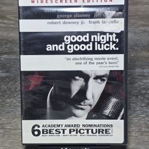 Night, and Luck DVD 2005 Widescreen George Clooney