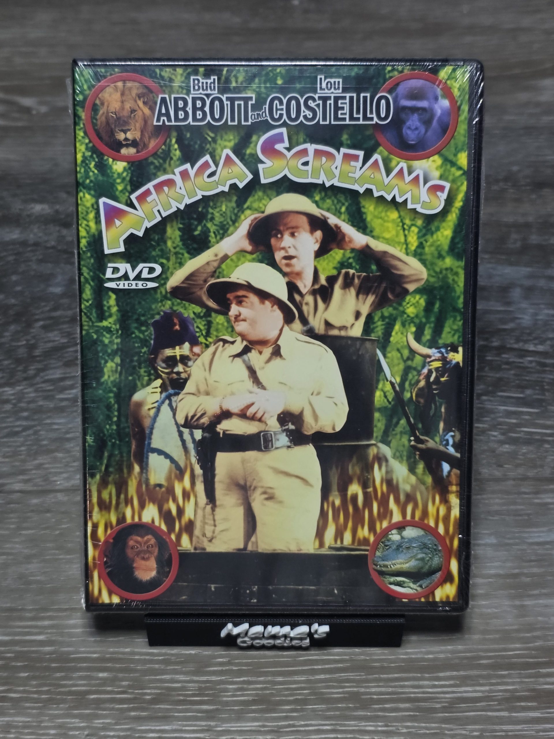 Abbott and Costello Africa Screams DVD 1949 Alpha Video