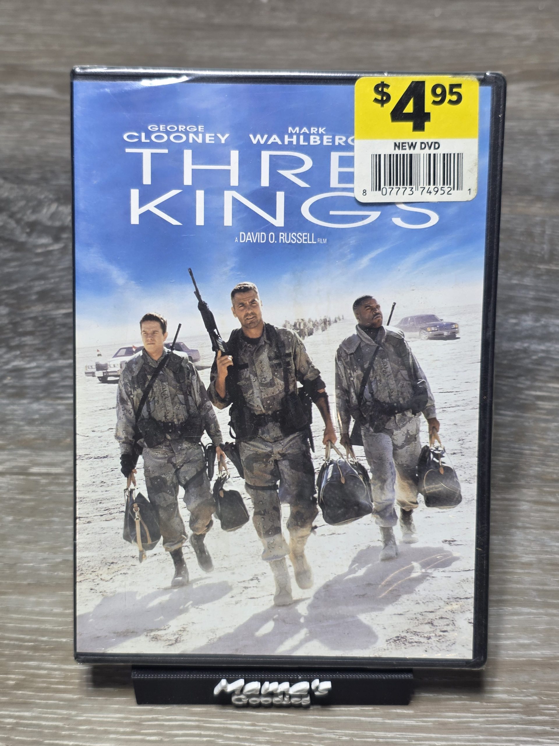 Three Kings DVD Widescreen George Clooney Mark Wahlberg Ice Cube