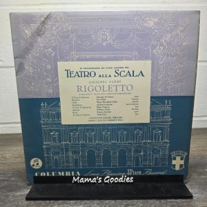 Vintage Verdi Rigoletto Highlights Callas Columbia 33CX 1582 LP