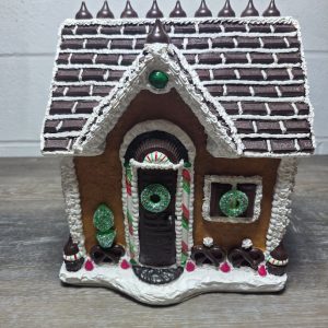 2009 Hershey's Byers' Choice Gingerbread House Christmas Decor 12in