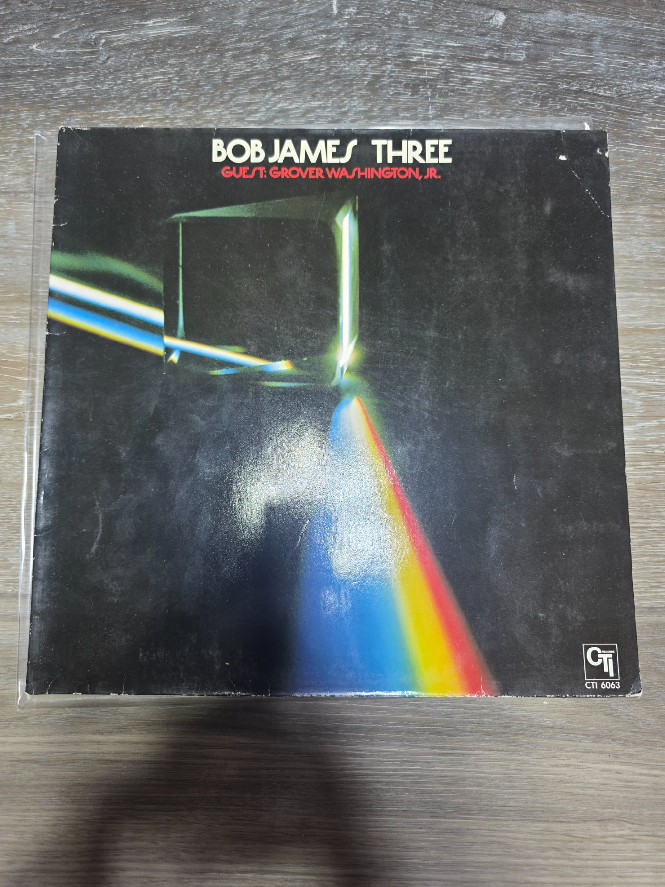 Bob James Three LP CTI 6063 Jazz Fusion Grover Washington Jr.