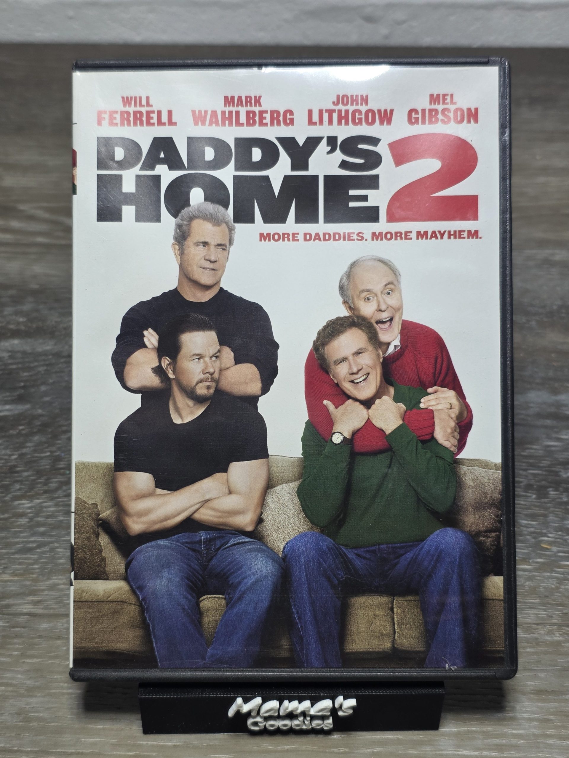 Daddy's Home 2 DVD 2017 Widescreen Will Ferrell Mark Wahlberg