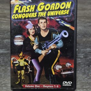 Flash Gordon Conquers the Universe Vol 1 Chapters 1-6 DVD Buster Crabbe