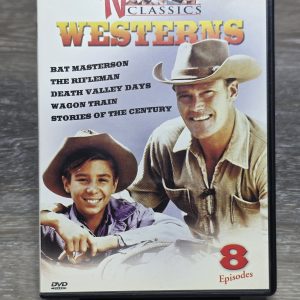 TV Classics Westerns DVD 8 Episodes Bat Masterson Rifleman 2003