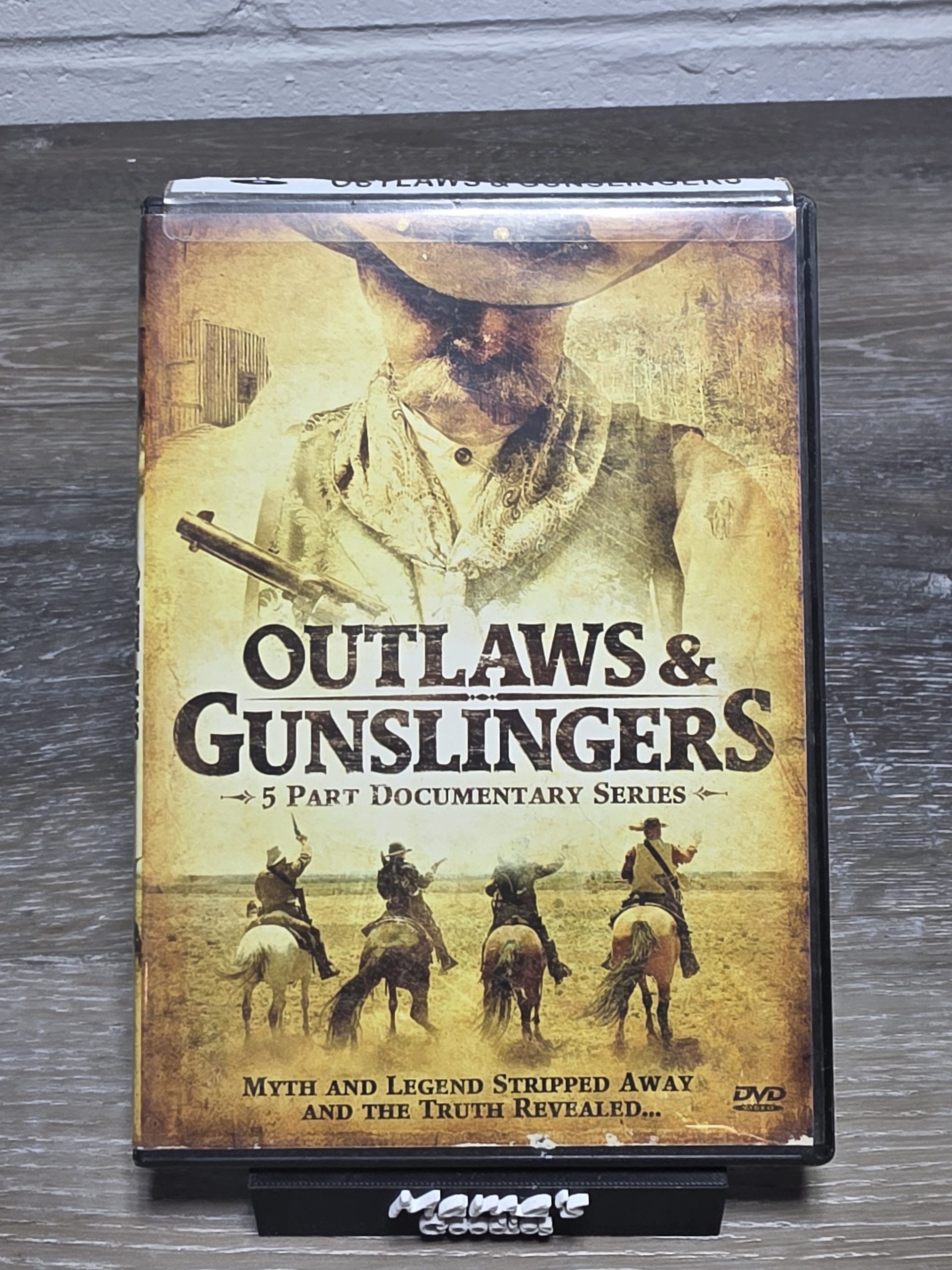 Outlaws & Gunslingers 5 Part Documentary Series DVD 2012