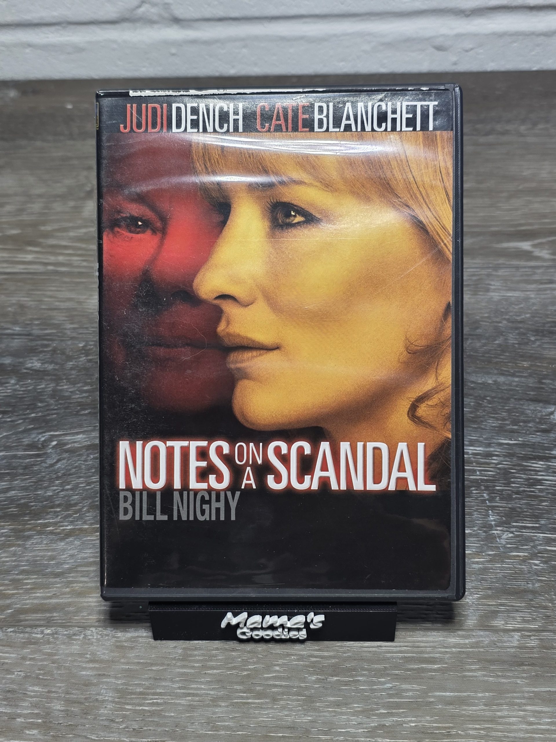 Notes on a Scandal DVD Widescreen Judi Dench Cate Blanchett 2006