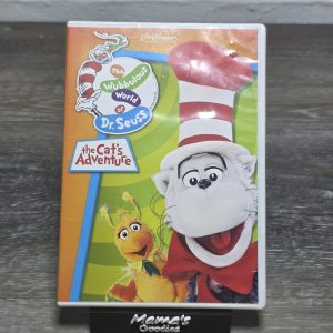 Dr. Seuss The Grinch Grinches the Cat in the Hat DVD Disc Wubbulous Case