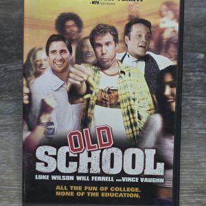 Old School DVD 2003 Full Frame R-Rated Will Ferrell Vince Vaughn