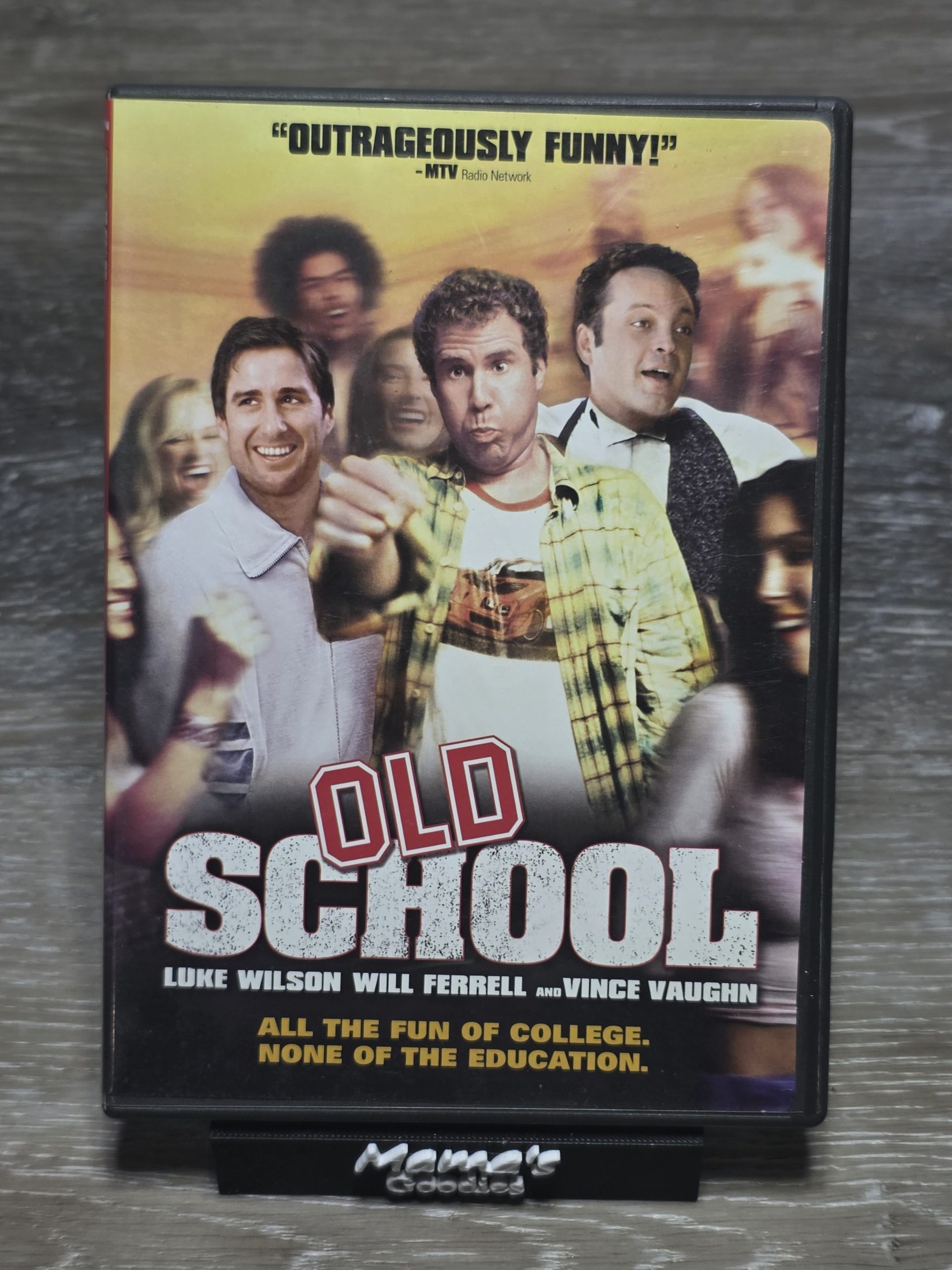 Old School DVD 2003 Full Frame R-Rated Will Ferrell Vince Vaughn
