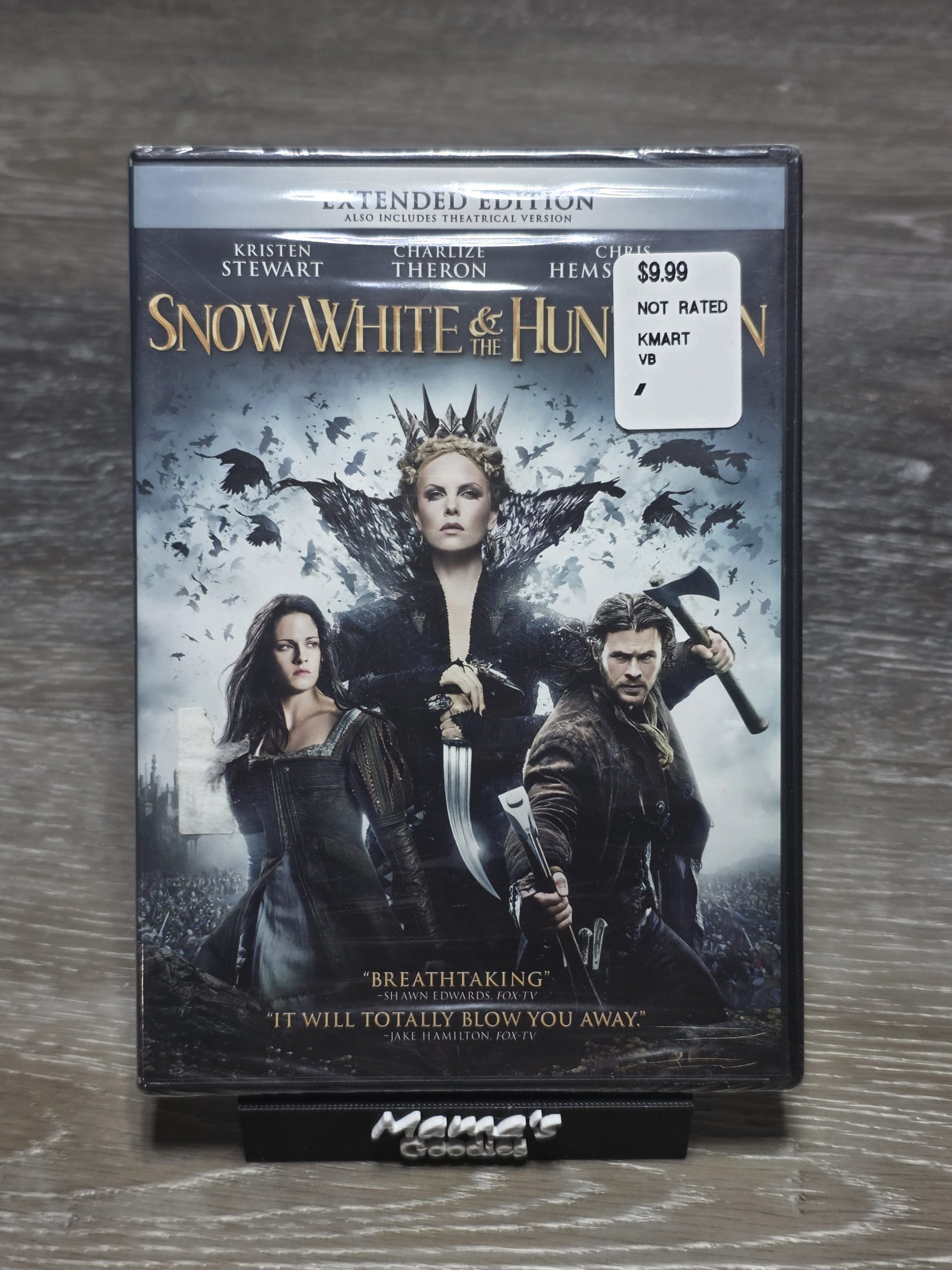 Snow White & the Huntsman Extended Edition DVD 2012 Kristen Stewart