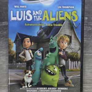 Luis and the Aliens DVD 2018 Animated Family Sci-Fi Will Forte