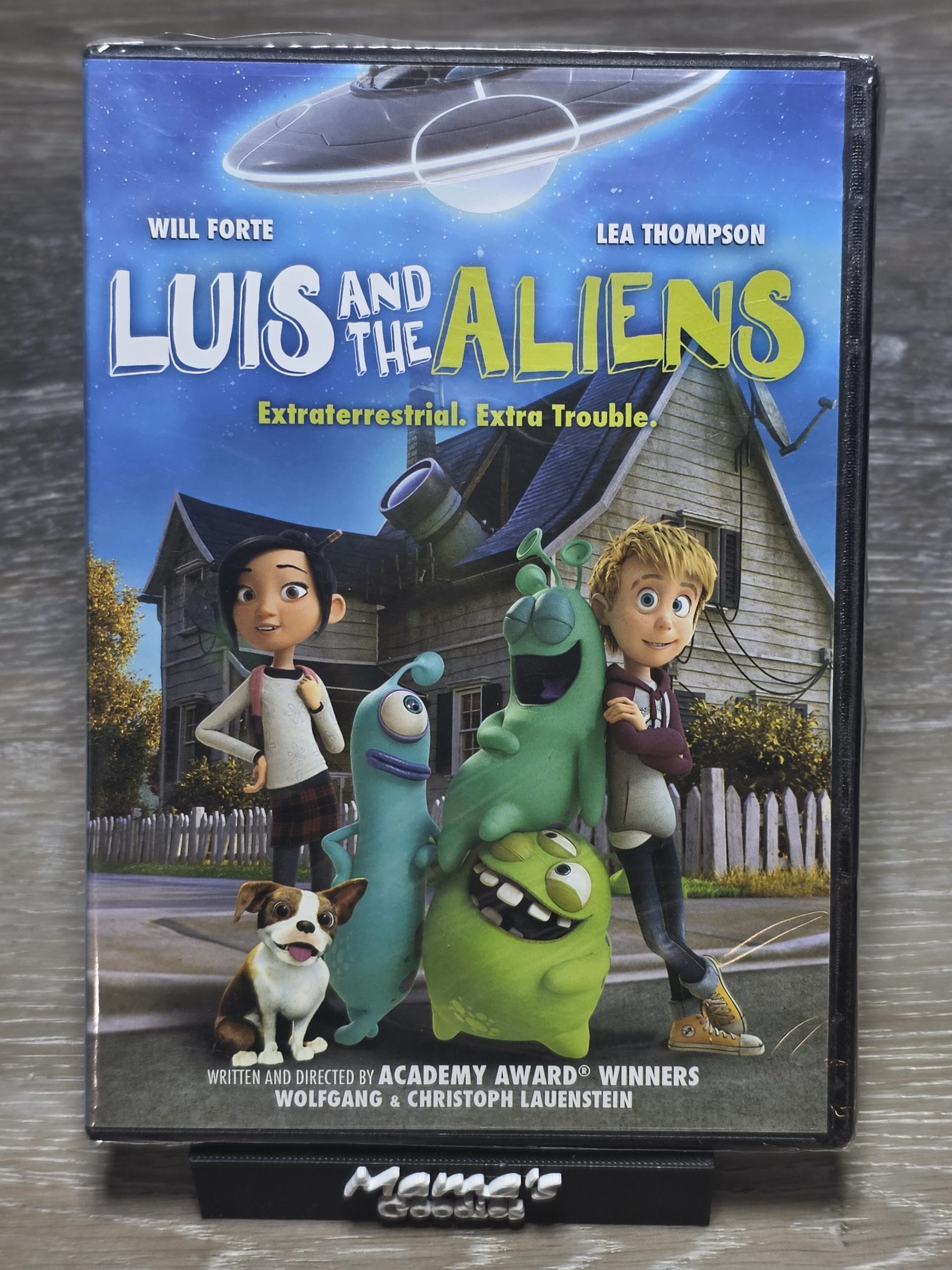 Luis and the Aliens DVD 2018 Animated Family Sci-Fi Will Forte