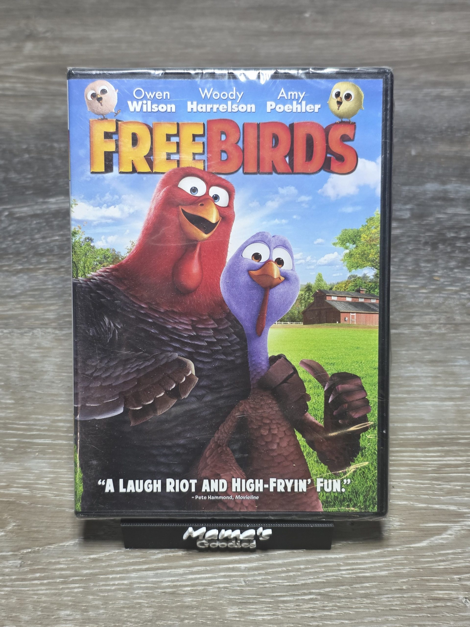 Free Birds DVD 2013 Animated Film Owen Wilson Woody Harrelson