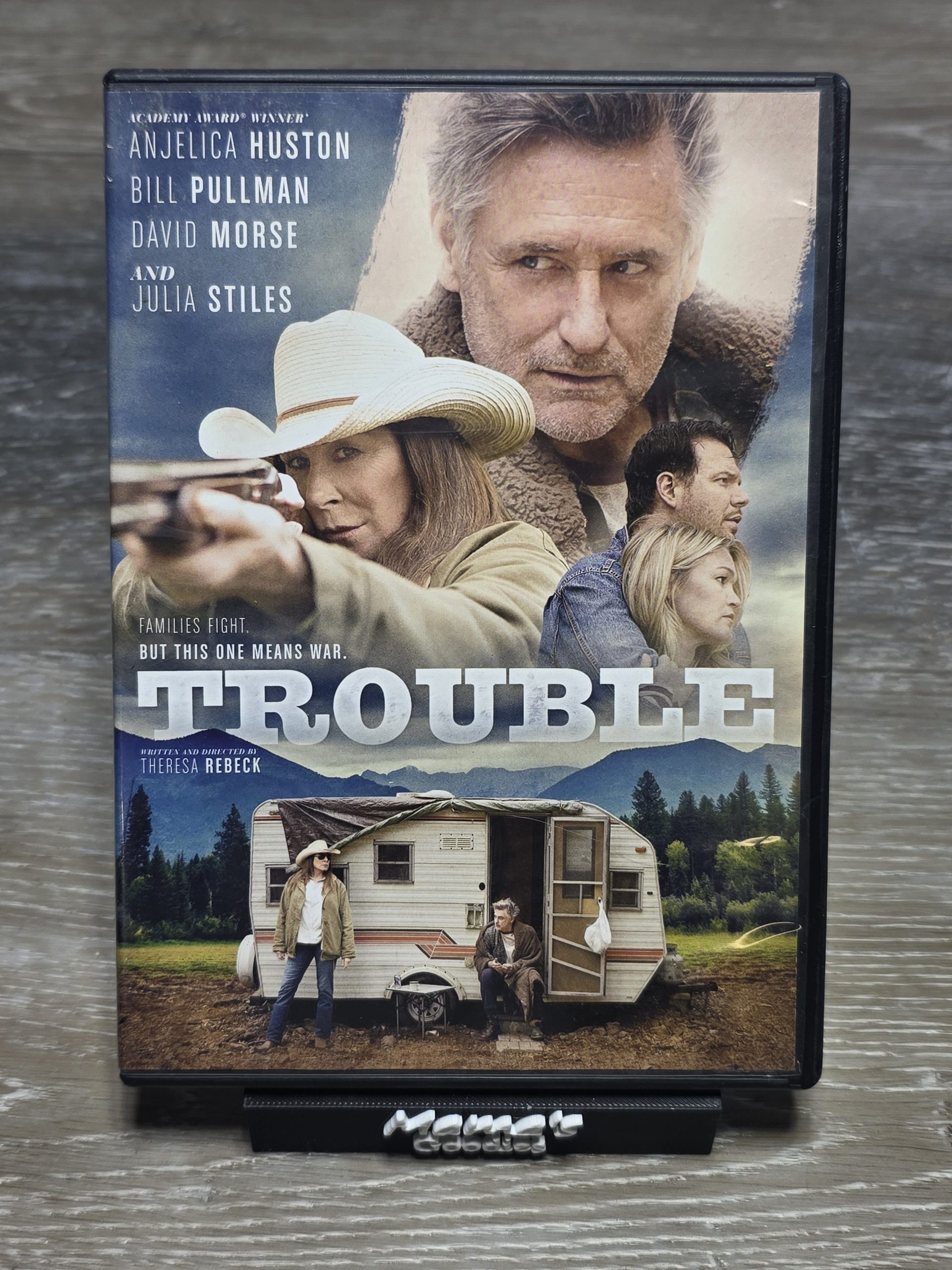 Trouble DVD 2017 Widescreen Anjelica Huston Bill Pullman