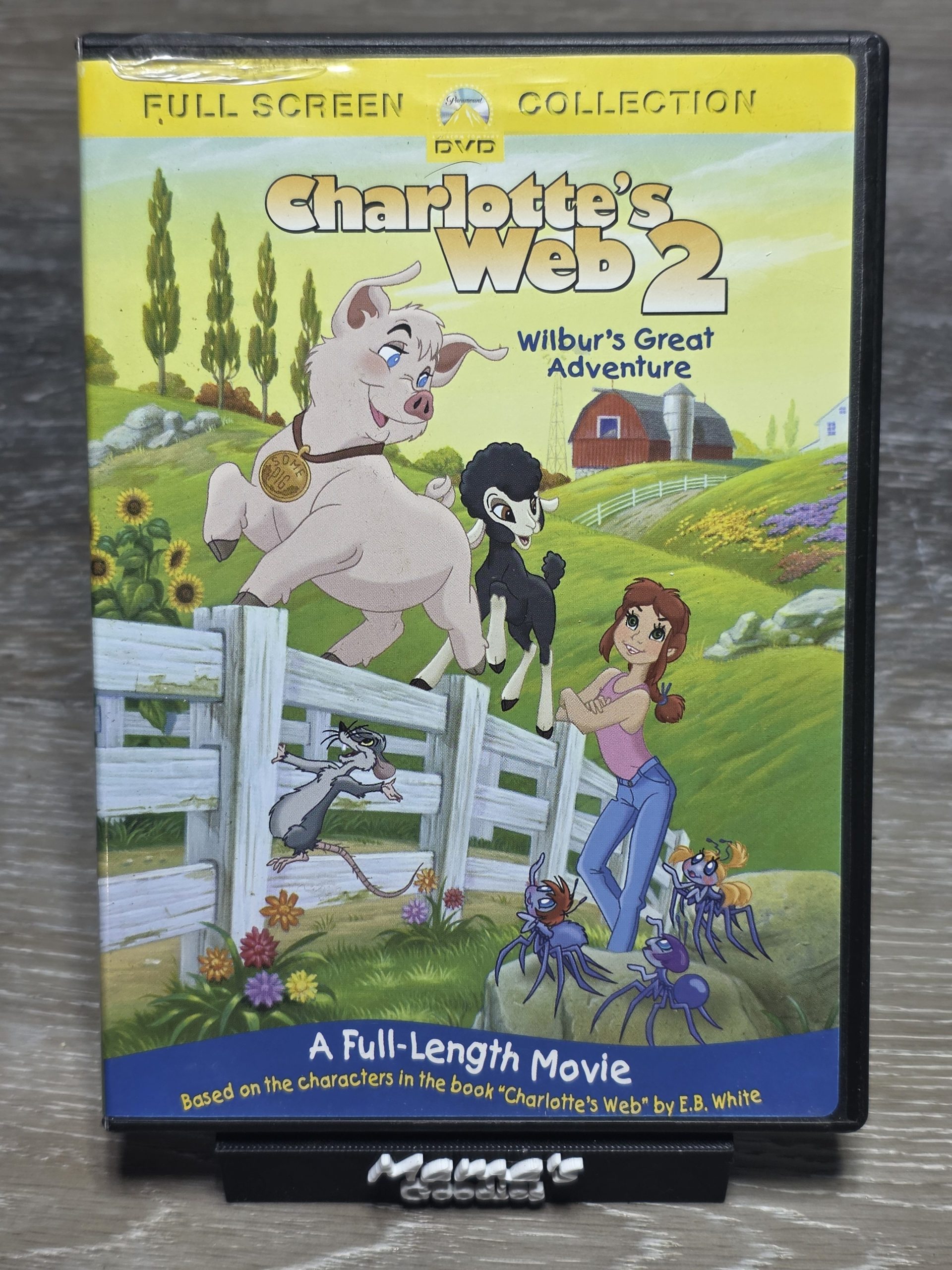 Charlotte's Web 2 Wilbur's Great Adventure DVD 2003 Full Screen