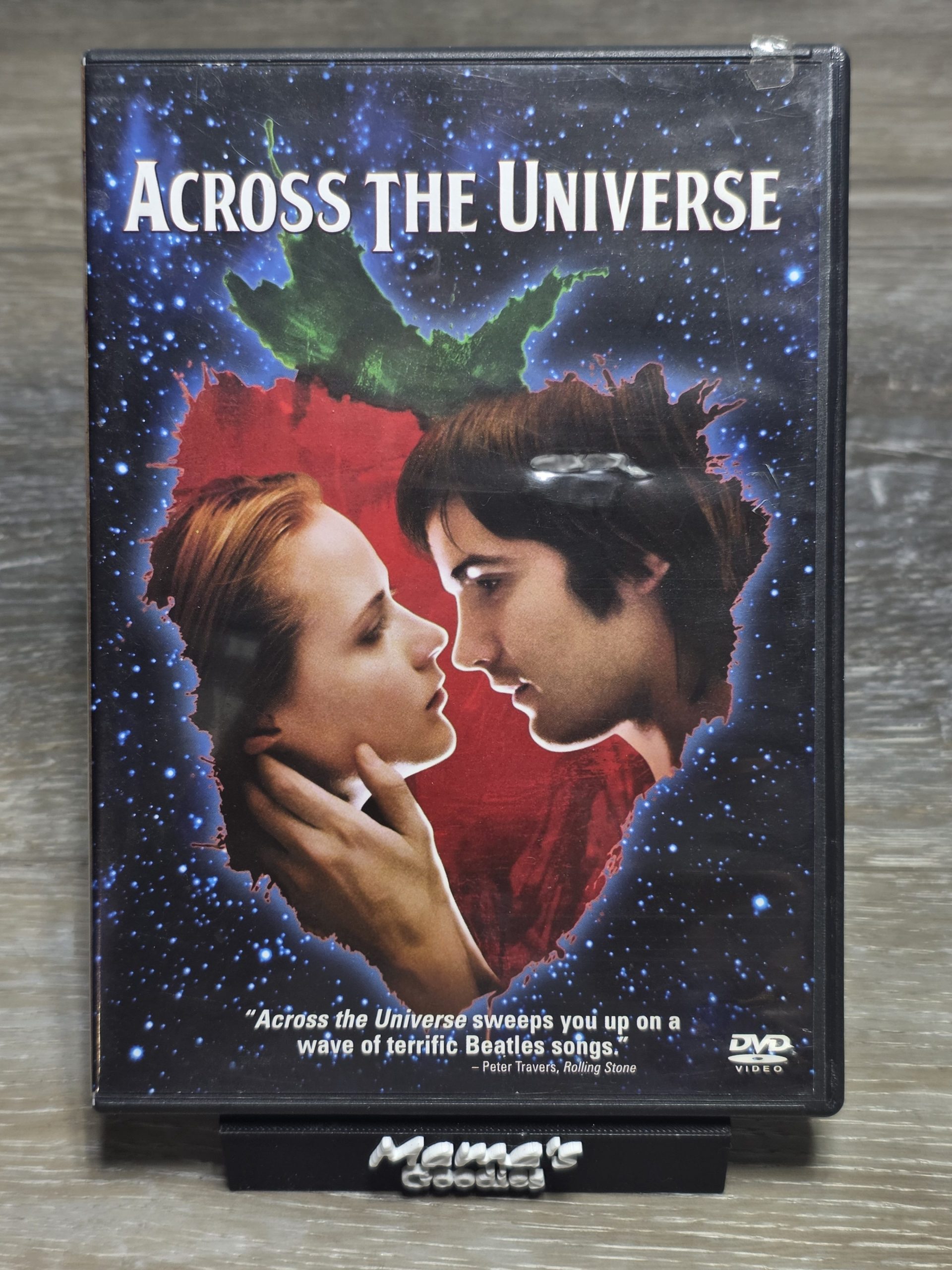 Across the Universe DVD 2007 Widescreen Jim Sturgess Evan Rachel Wood