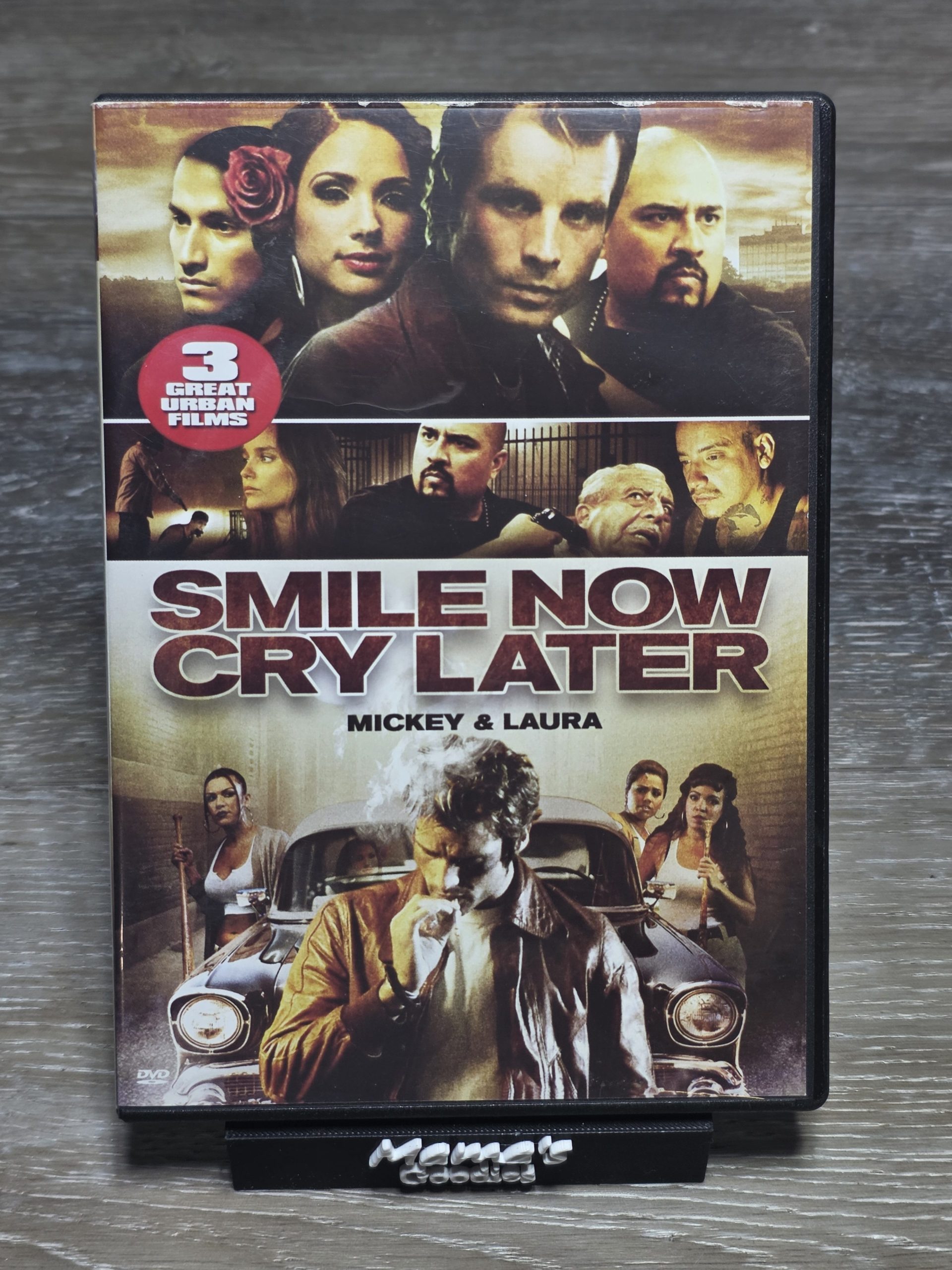 Smile Now Cry Later Mickey & Laura 2-Disc DVD 3 Great Urban Films
