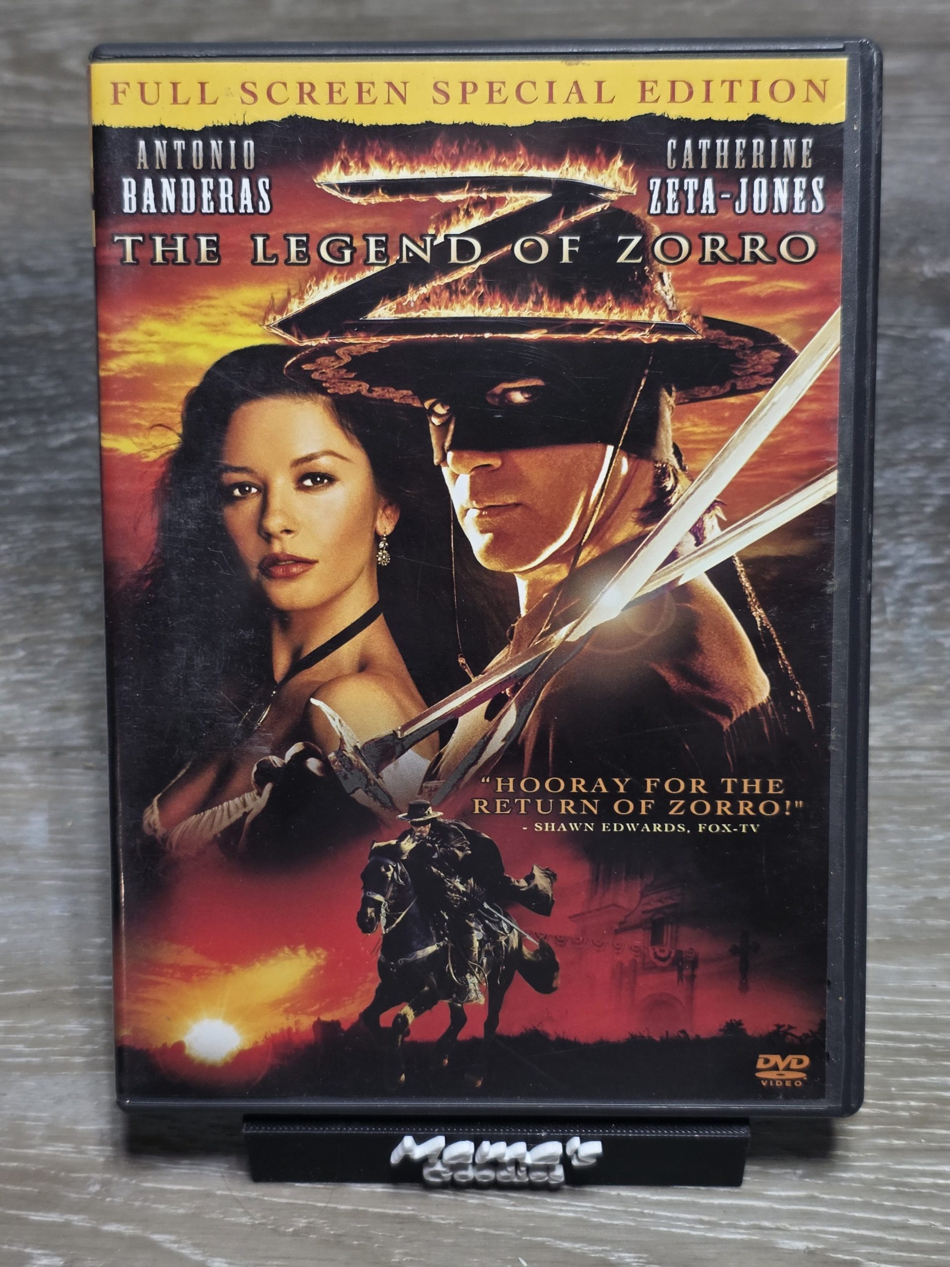 The Legend of Zorro DVD Full Screen Special Edition Antonio Banderas