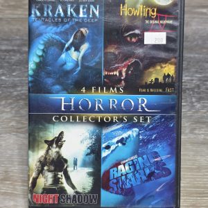 Horror Four Pack DVD Kraken Howling IV Night Shadow Raging Sharks 2010