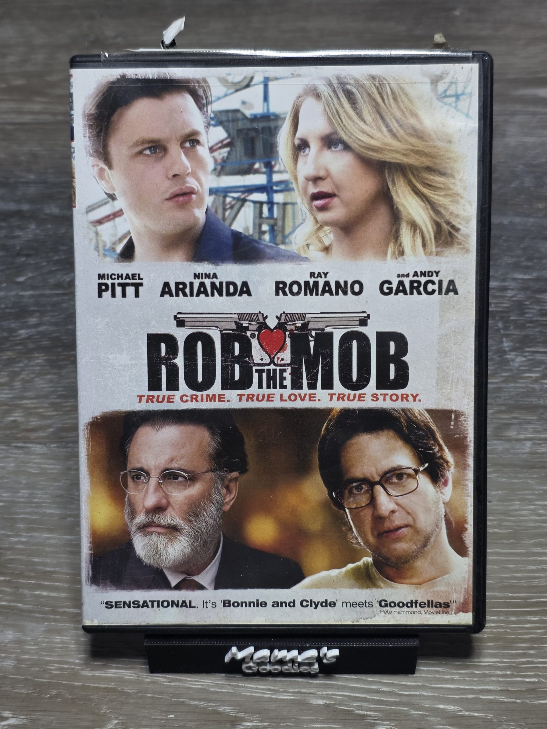 Rob the Mob DVD Michael Pitt Nina Arianda Ray Romano Andy Garcia