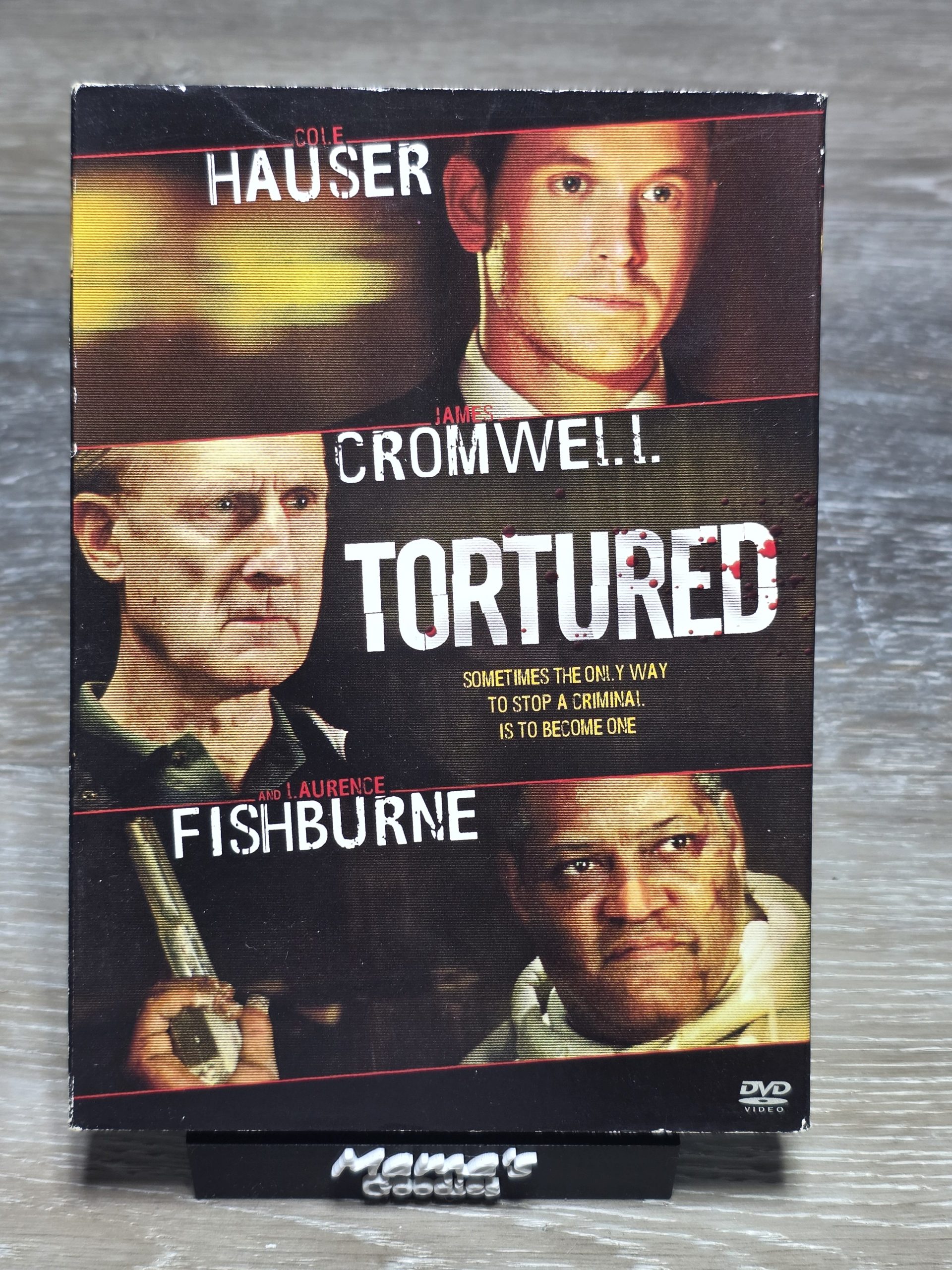 Tortured DVD 2008 Cole Hauser James Cromwell Laurence Fishburne
