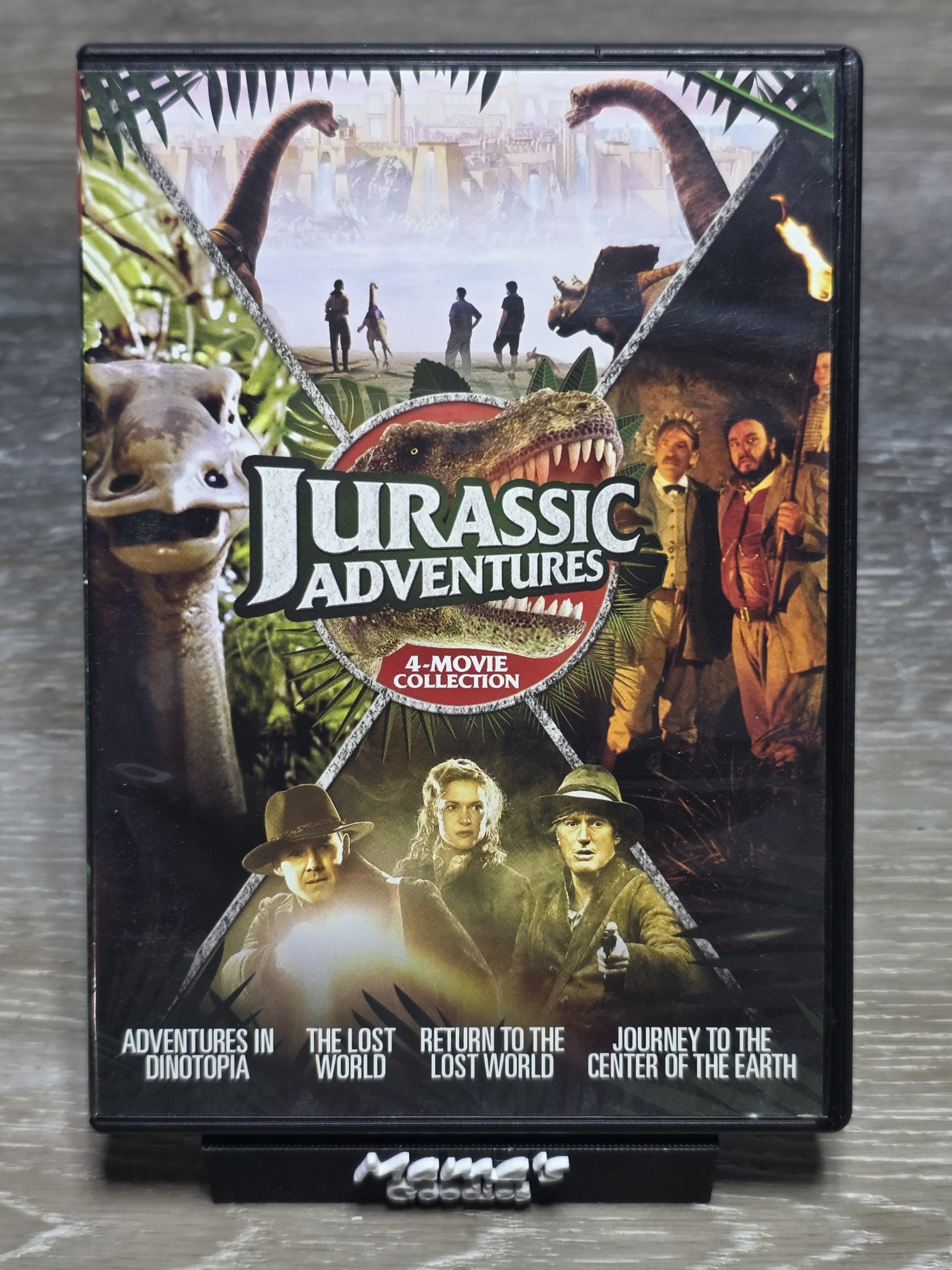 Jurassic Adventures 4-Movie Collection DVD 2-Disc Set