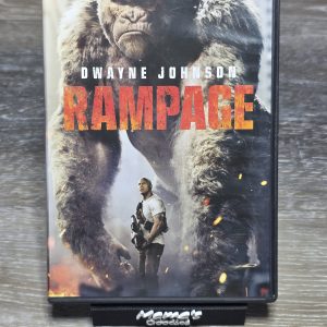 Rampage (DVD, 2018) Dwayne Johnson Widescreen PG-13