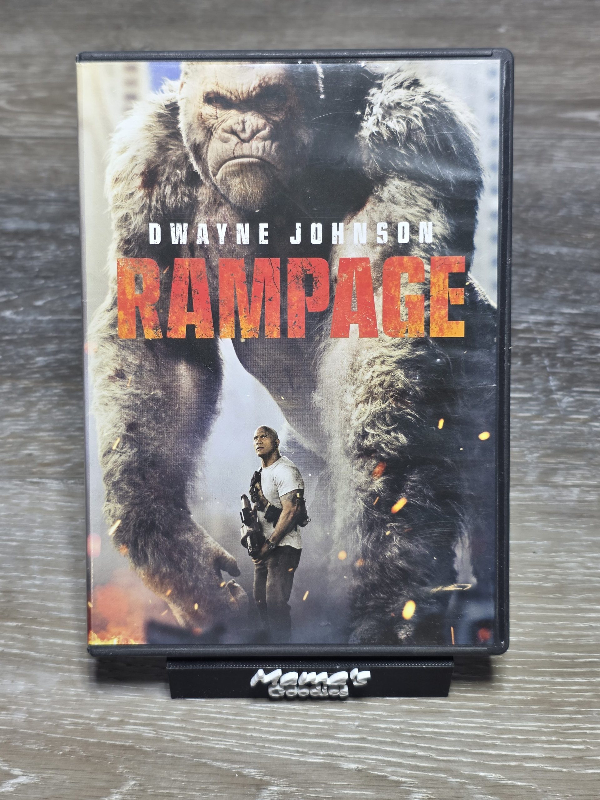 Rampage (DVD, 2018) Dwayne Johnson Widescreen PG-13