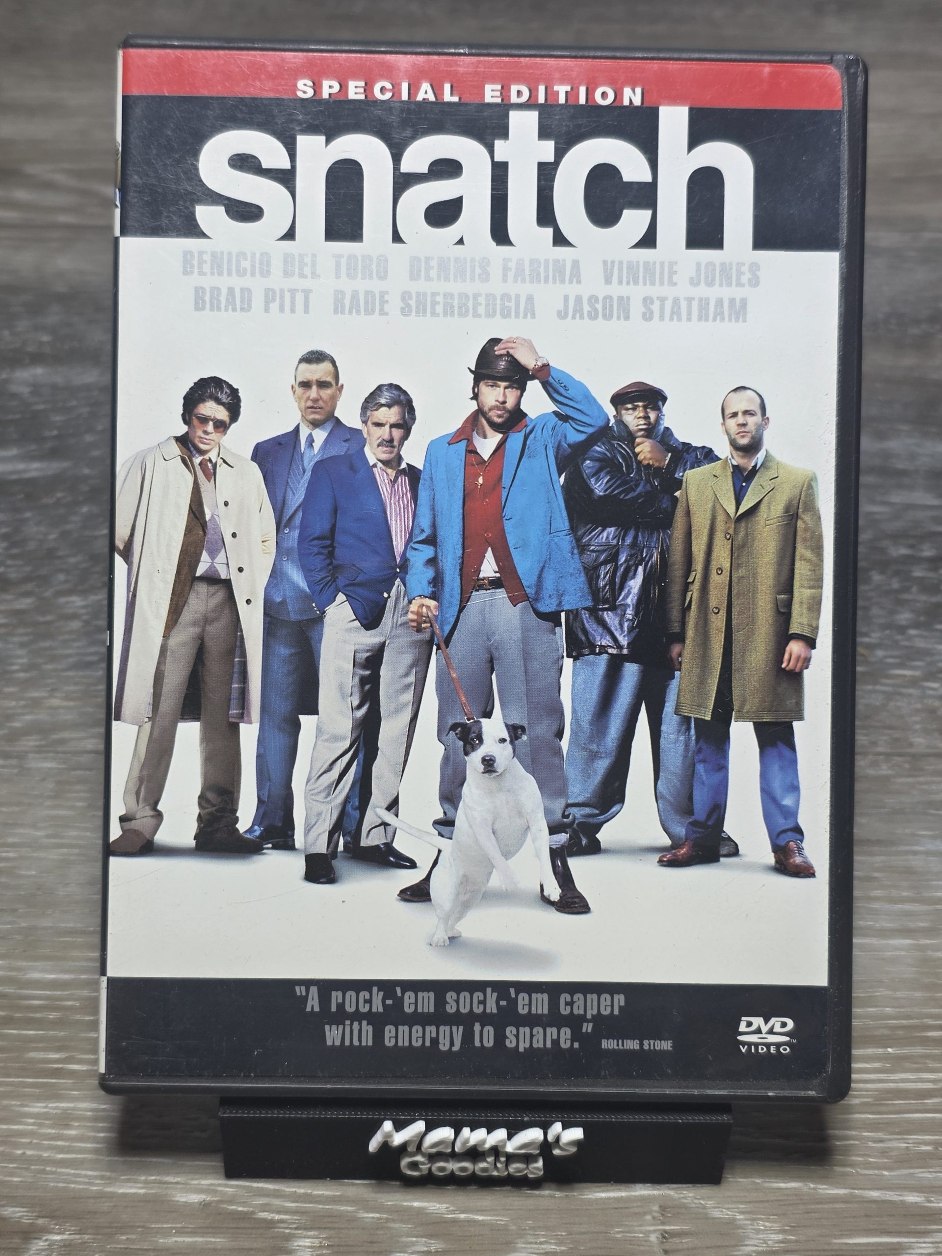 Snatch Special Edition 2-Disc DVD Guy Ritchie Brad Pitt Jason Statham