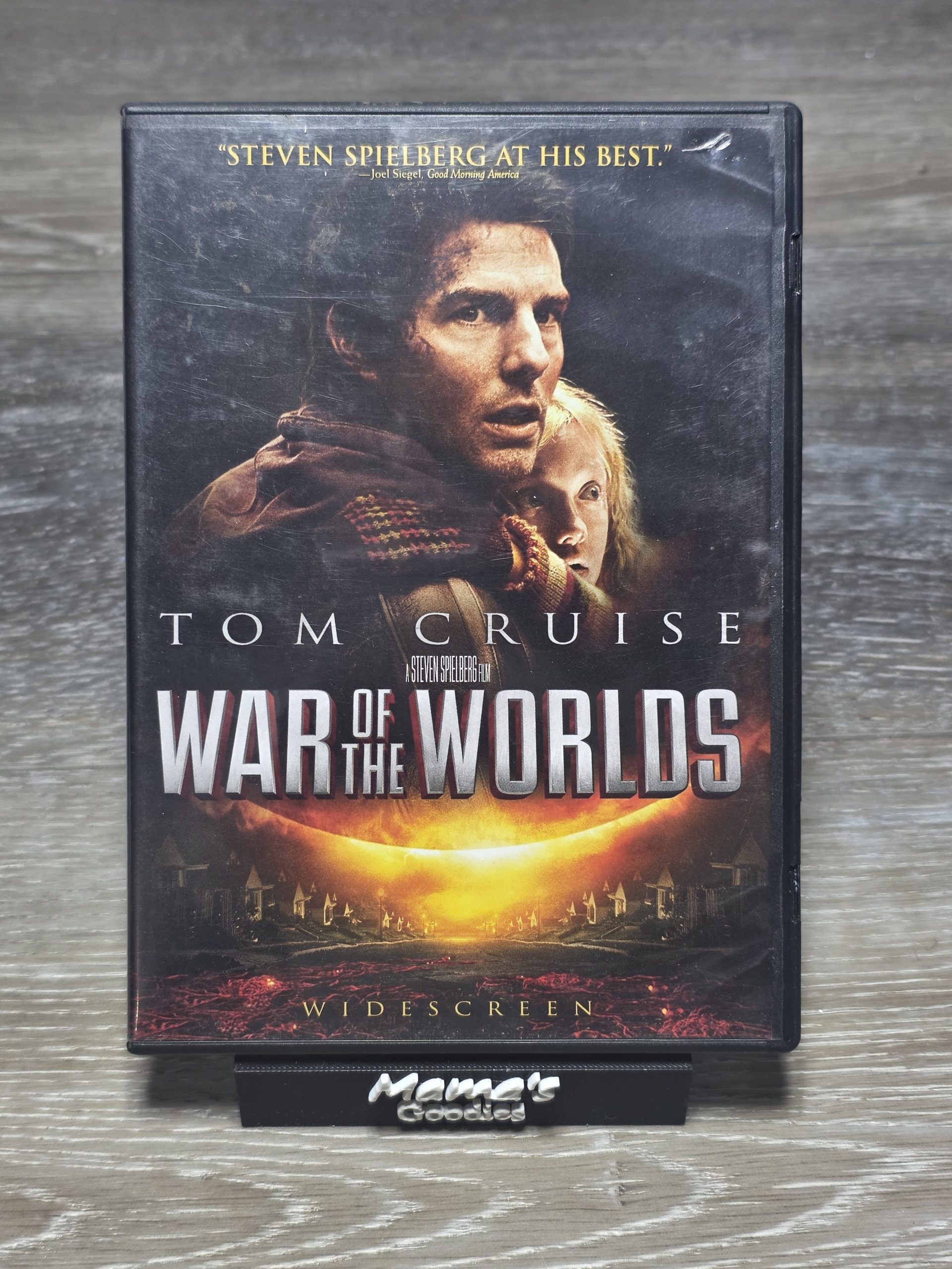 War of the Worlds DVD 2005 Widescreen Tom Cruise Steven Spielberg