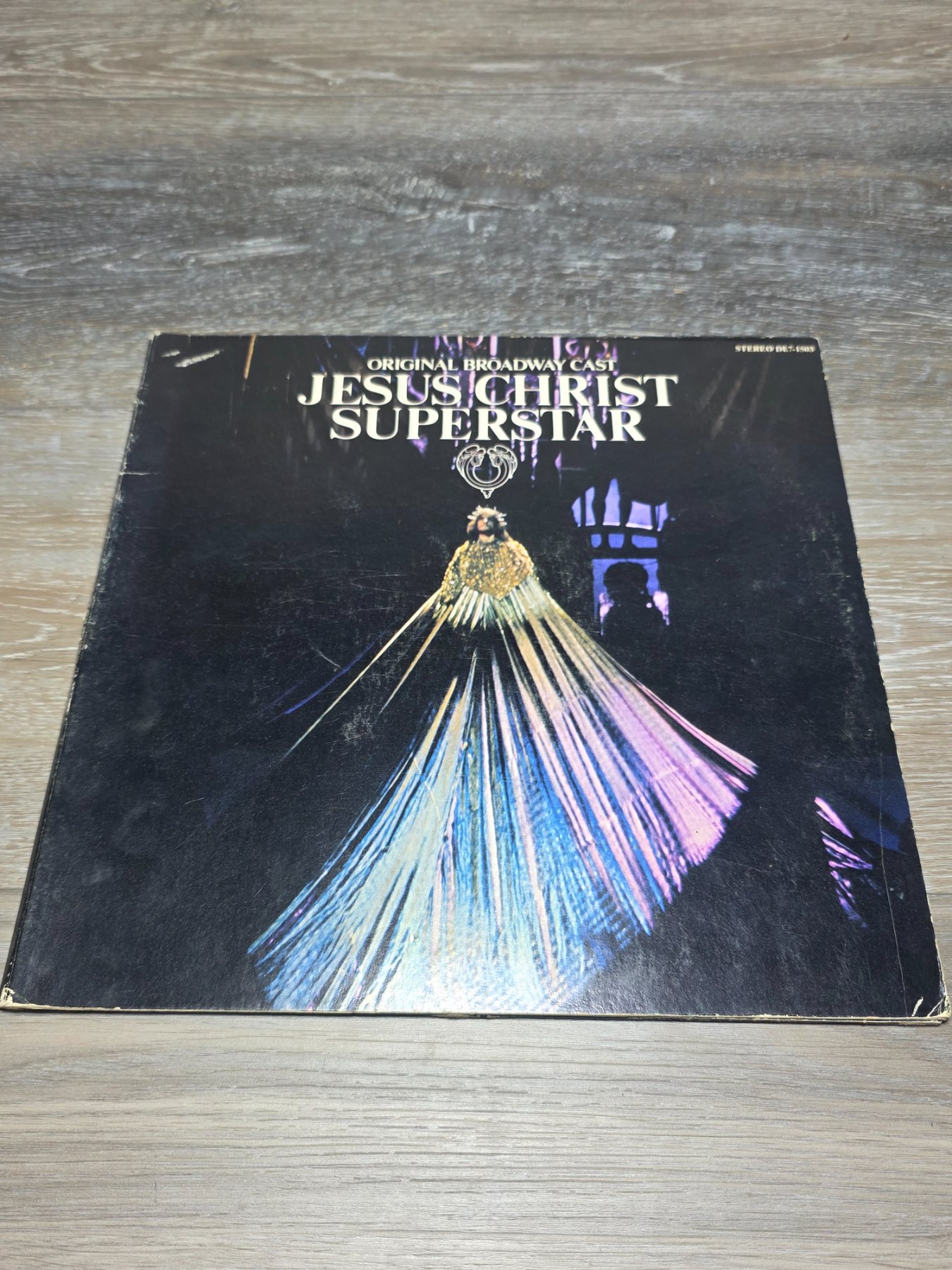 Vintage Jesus Christ Superstar Original Broadway Cast Gatefold LP DL7-1503
