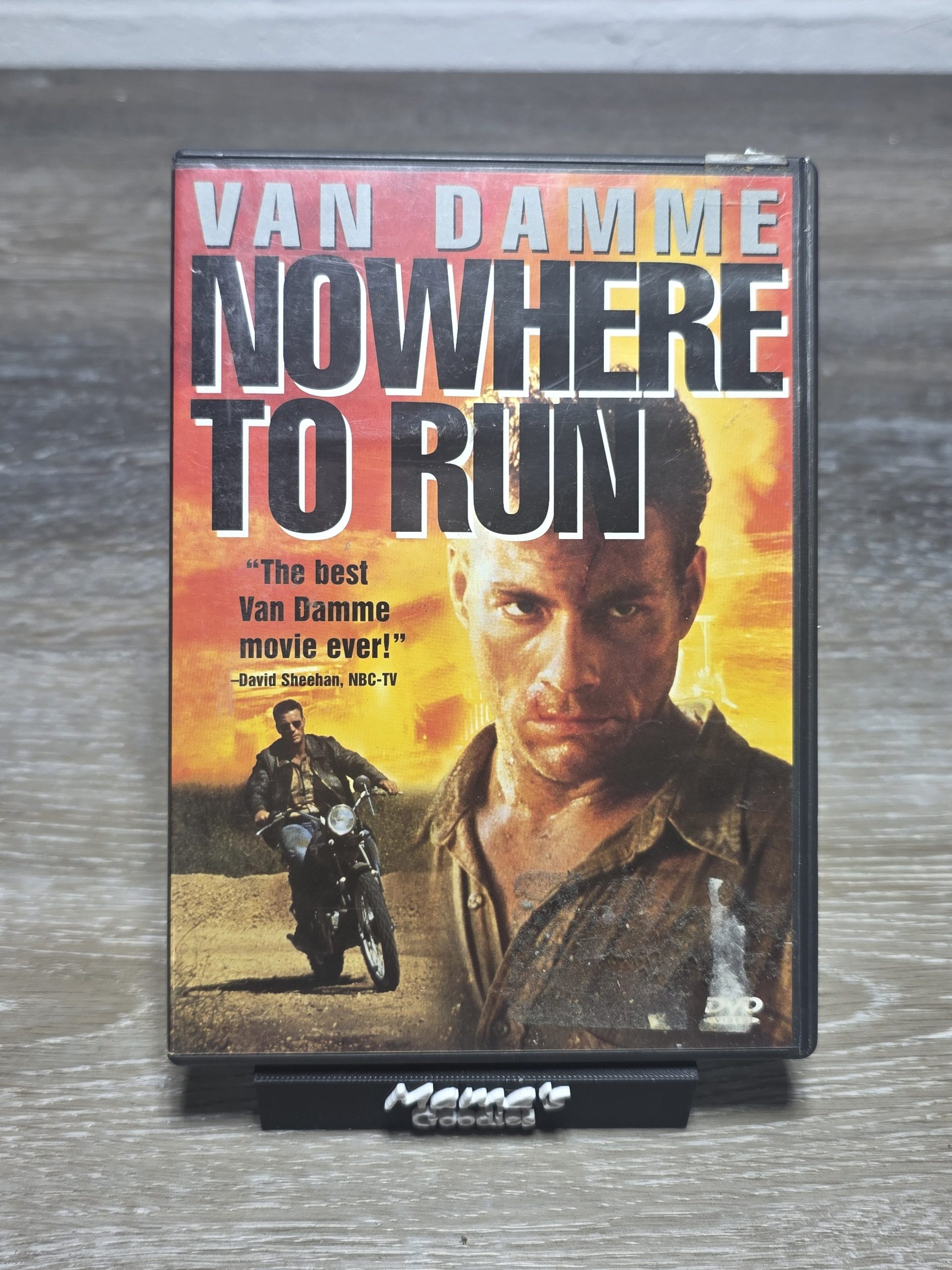 Nowhere to Run DVD Jean-Claude Van Damme Full Screen 2003