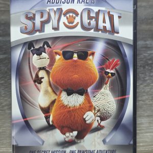 Spy Cat DVD 2018 Addison Rae Widescreen Animated Family Movie
