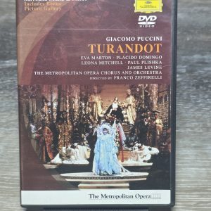 Puccini Turandot Metropolitan Opera DVD Domingo Marton James Levine