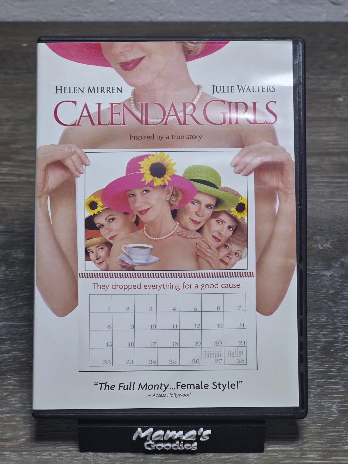 Calendar Girls DVD 2004 Widescreen Helen Mirren Julie Walters PG-13