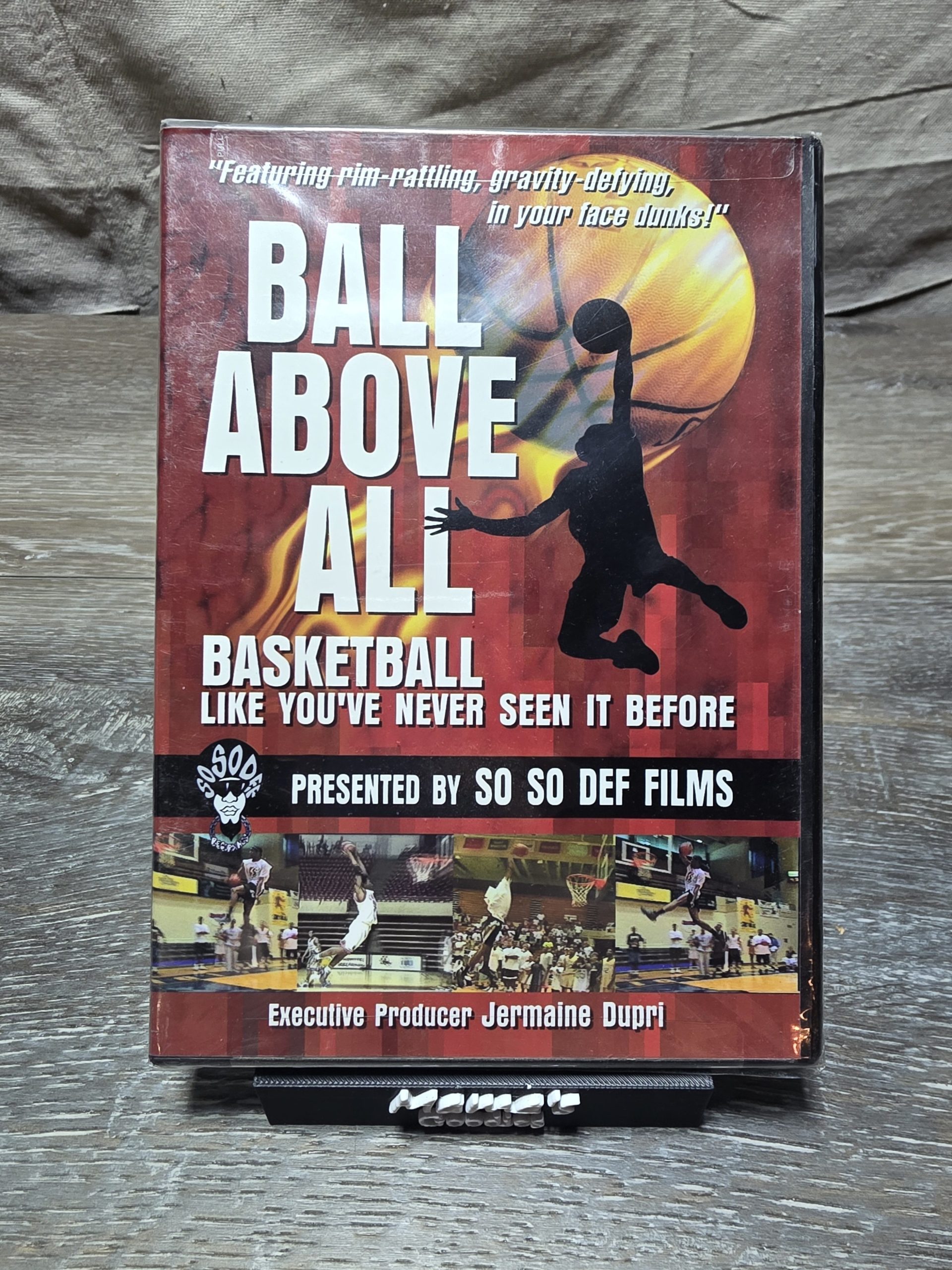 Ball Above All Basketball DVD 2001 So So Def Films Jermaine Dupri