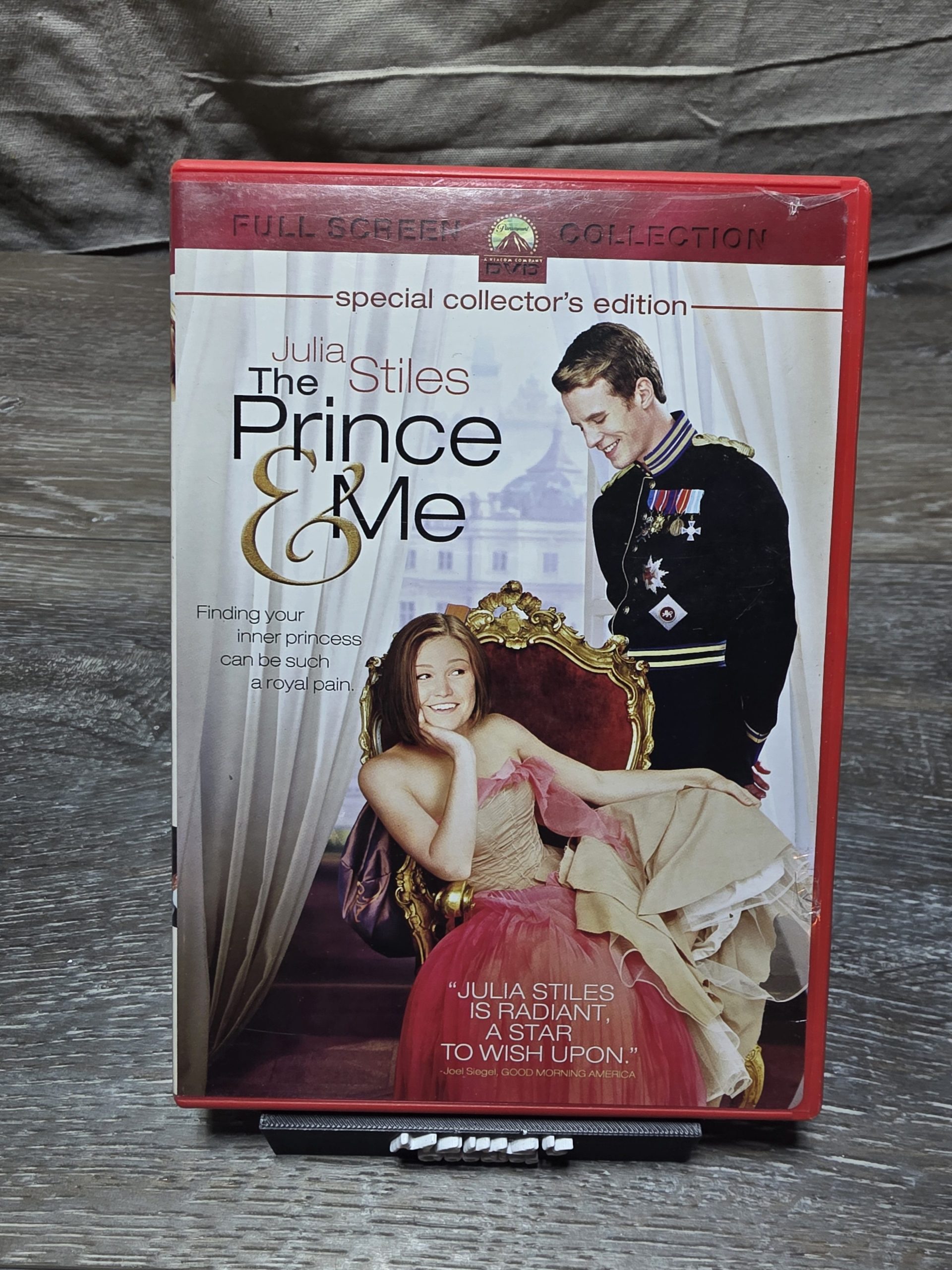 The Prince & Me DVD 2004 Full Screen Special Collector's Edition