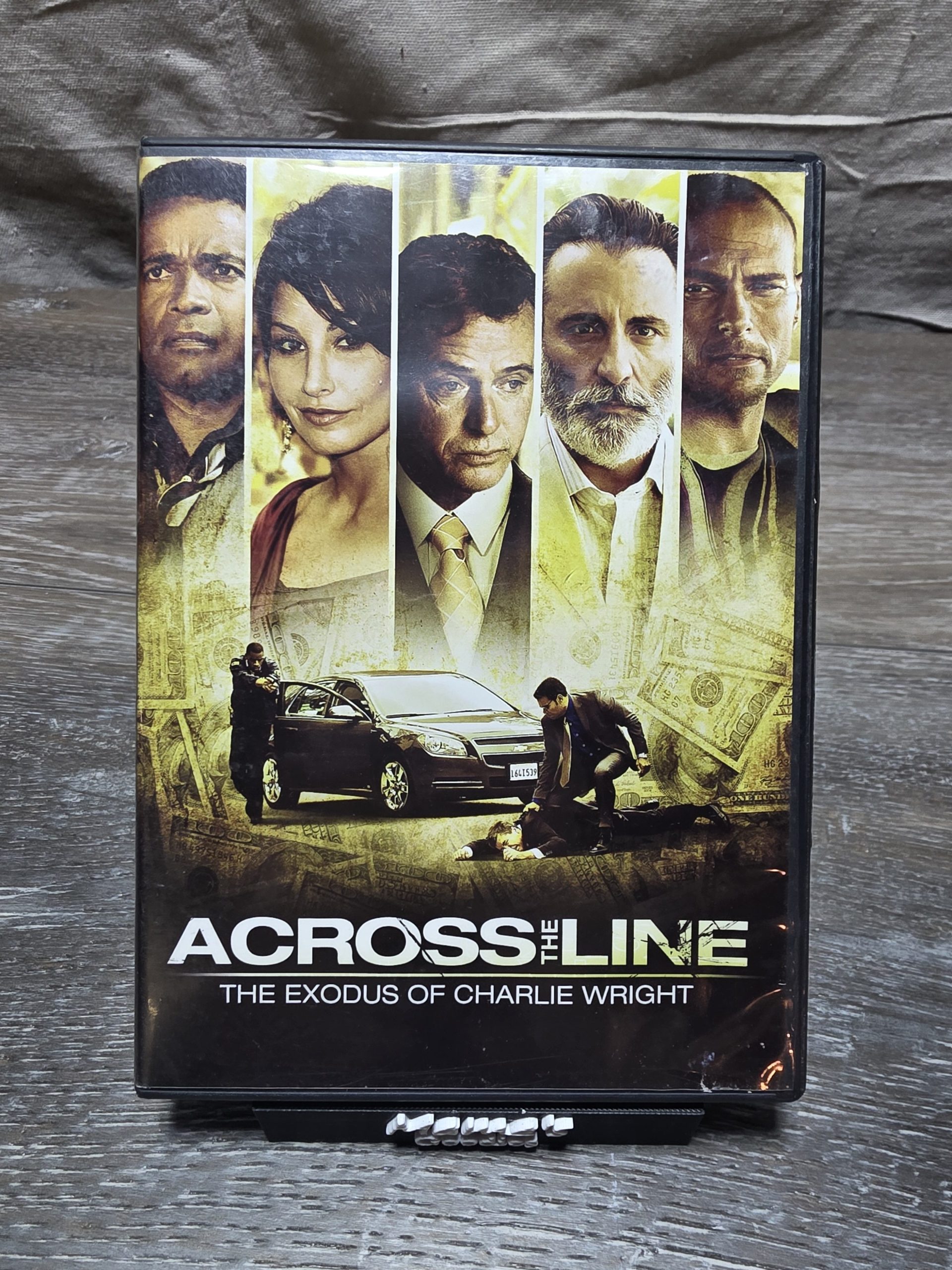 Across the Line The Exodus of Charlie Wright DVD 2010 Aidan Quinn Andy Garcia