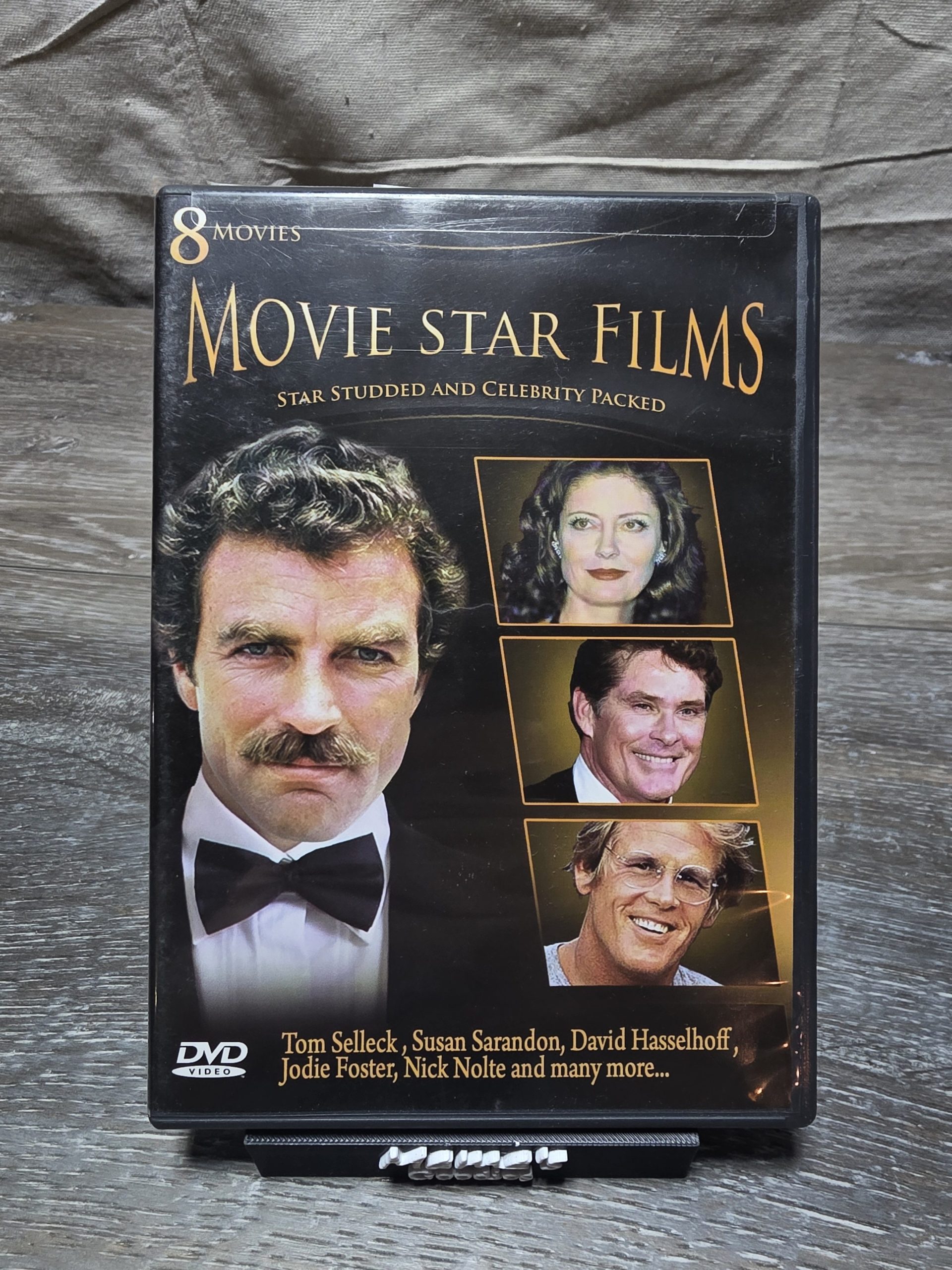 8 Movie Star Films DVD 2010 8-Film Collection Tom Selleck Jodie Foster