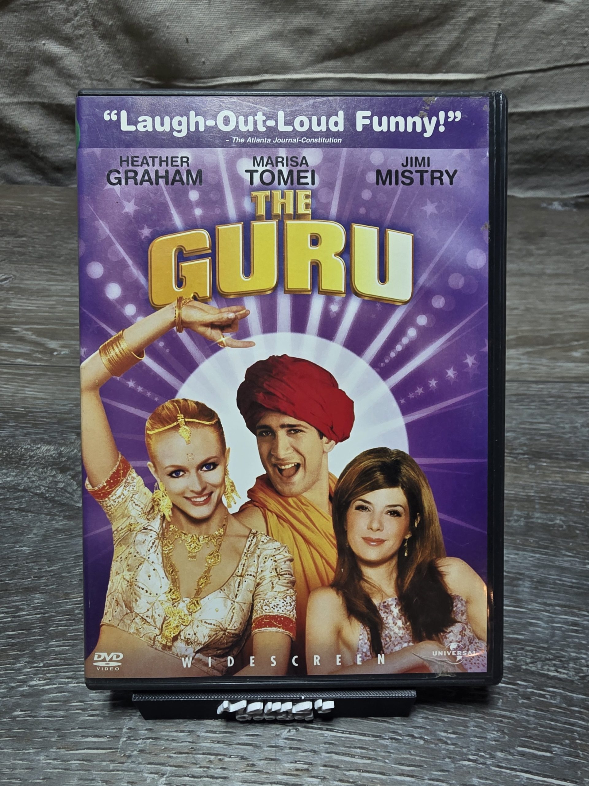 The Guru DVD Widescreen 2002 Heather Graham Marisa Tomei Jimi Mistry