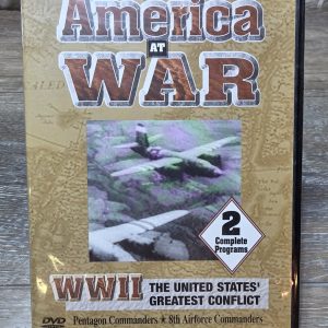 America at War WWII Pentagon & 8th Airforce Commanders DVD 2 Programs
