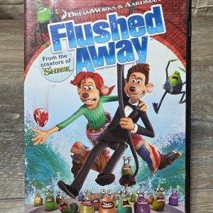 Flushed Away DVD Full Screen DreamWorks Aardman PG 2007