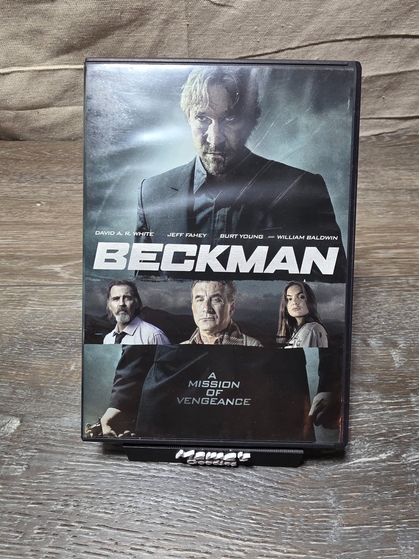 Beckman DVD 2020 David A.R. White Jeff Fahey Burt Young