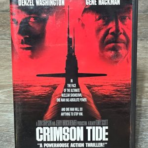 Crimson Tide DVD Widescreen Denzel Washington Gene Hackman Region 1